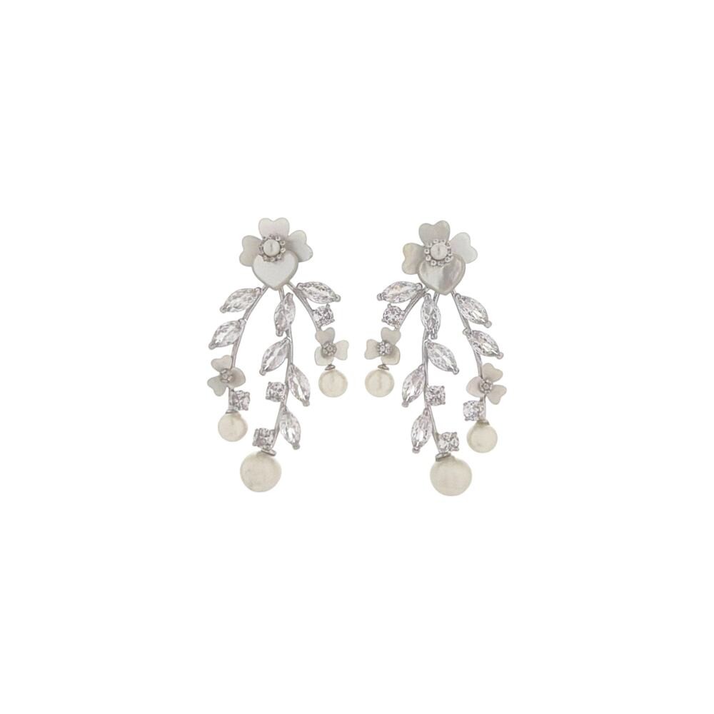 KATE SPADE New York Precious Pansy Chandelier Earrings